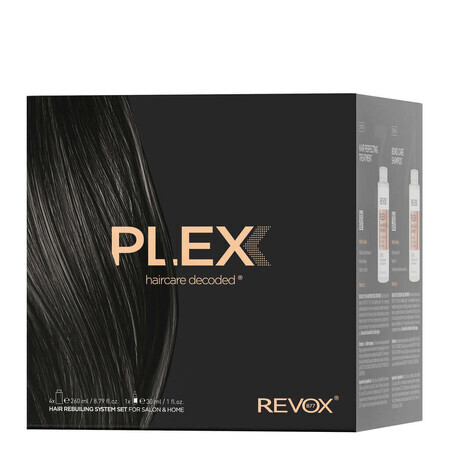 Set de 5 Pasos para el Cuidado del Cabello, Revox