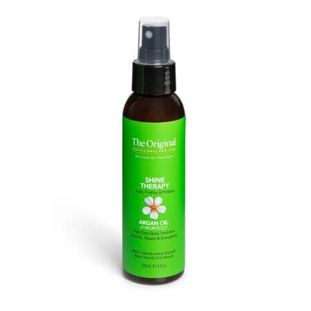 Spray de traitement sans rinçage à l'huile d'argan pour réparer et faire briller, 120 ml, DermOrganic