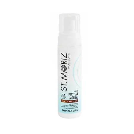 Schiuma autoabbronzante per un'abbronzatura rapida, 200 ml, St Moriz