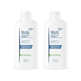Ducray Kelual Caspa Grasa, Pack doble 2 x 400 ml