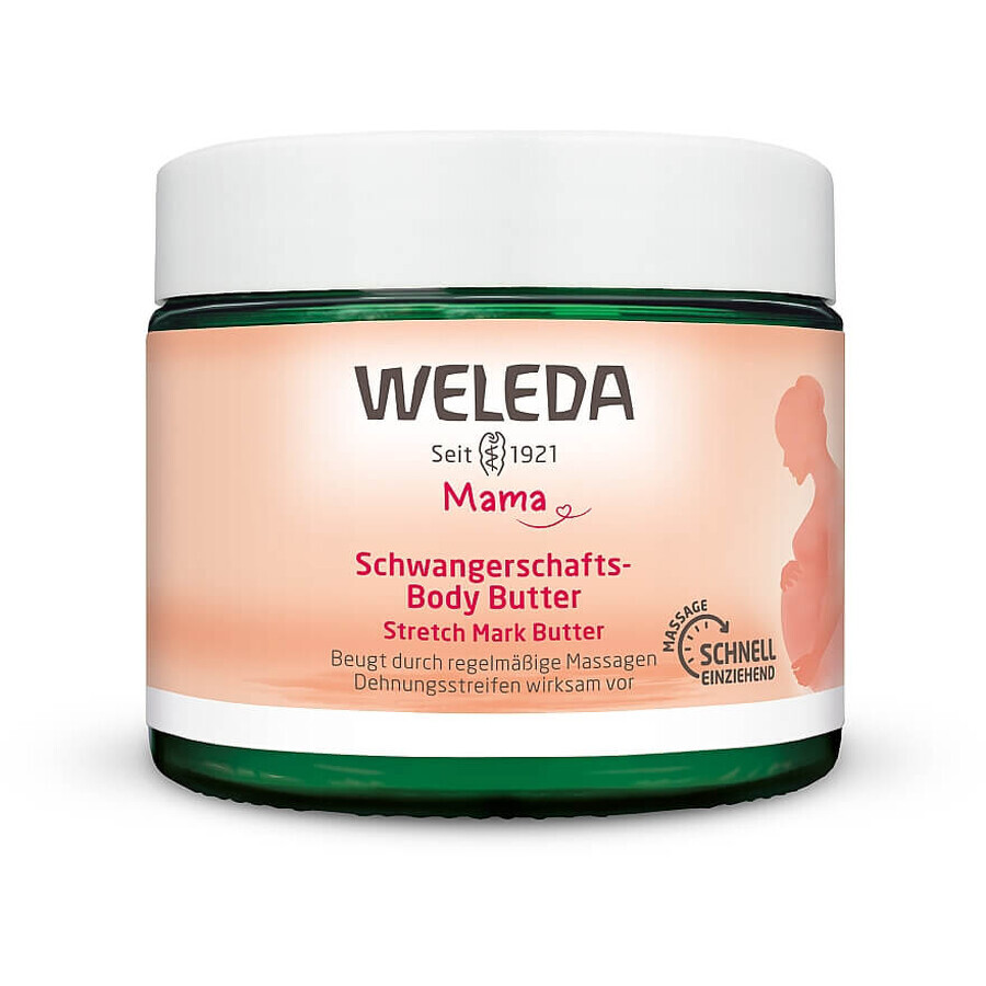 Manteca Corporal Antiestrías, 150 ml, Weleda