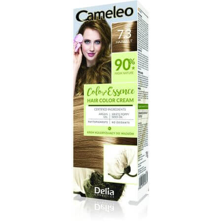 Tinte de pelo Cameleo Color Essence, 7.3 Avellana, Delia Cosmetics