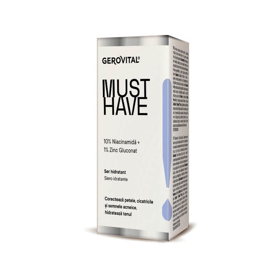 Gerovital Must Have Ser hidratant, 30ml