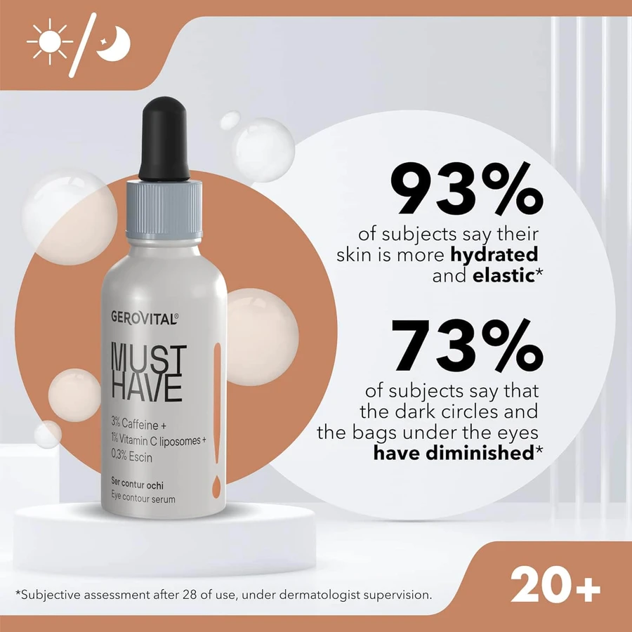 7190 Gerovital Must Have Eye Contour Serum, 30ml