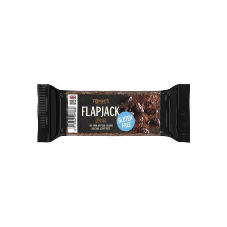 Barre énergétique Flapjack Tomm s, avec cacao, sans gluten x100g, Bombus