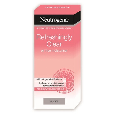 Refreshingly Clear moisturizing cream for blemished skin, 50 ml, Neutrogena