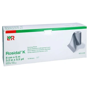 Bande Rosidal K, 8 cm x 5 m, 10 pièces