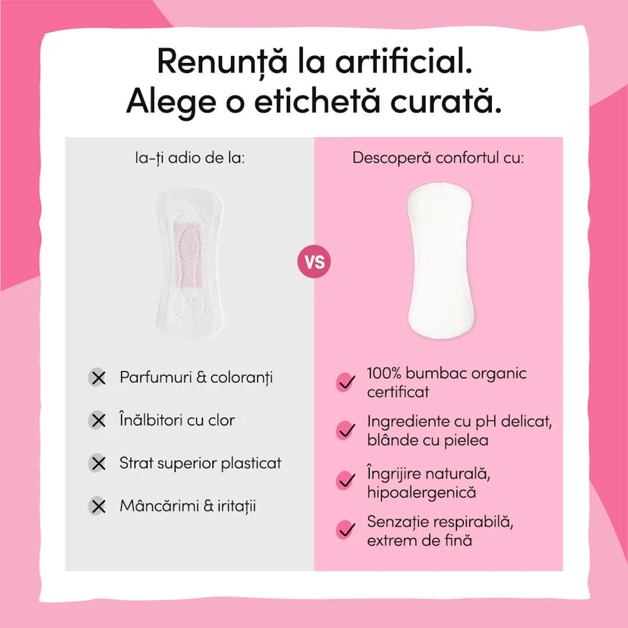 Enroush Algodón Absorbente Ecológico Normal x 12pcs