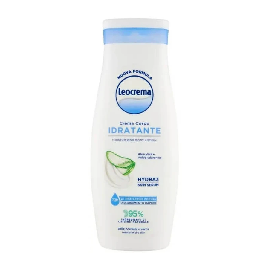 Leocrema Krem nawilżający – krem do ciała do skóry normalnej lub suchej, 400 ml: ceny i cechy