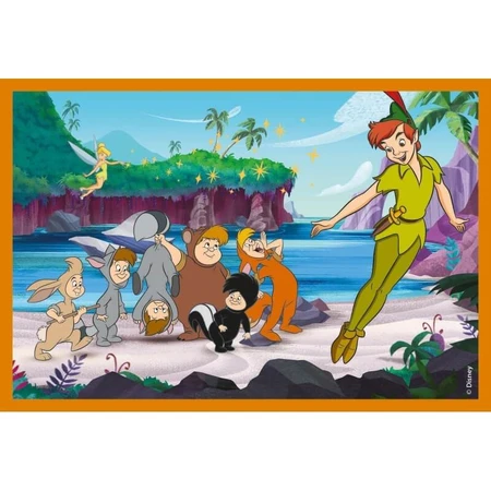 Clementoni Disney Classics – puzzle pentru copii, 6 piese, de la 2 ani