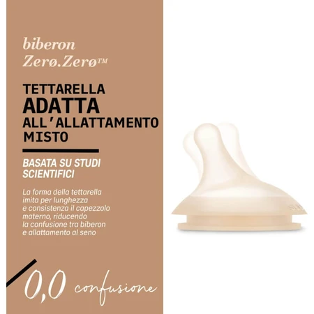 Suavinex Zero zero – biberon anticolic cu debit lent, fără imprimeu, 180 ml