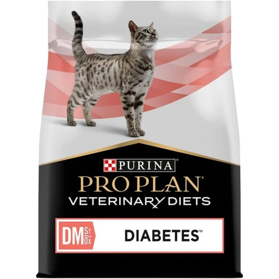 Purina Pro Plan Diet DM Diabetes - Compleet dieetvoer voor volwassen katten met diabetes mellitus, 1,5 kg