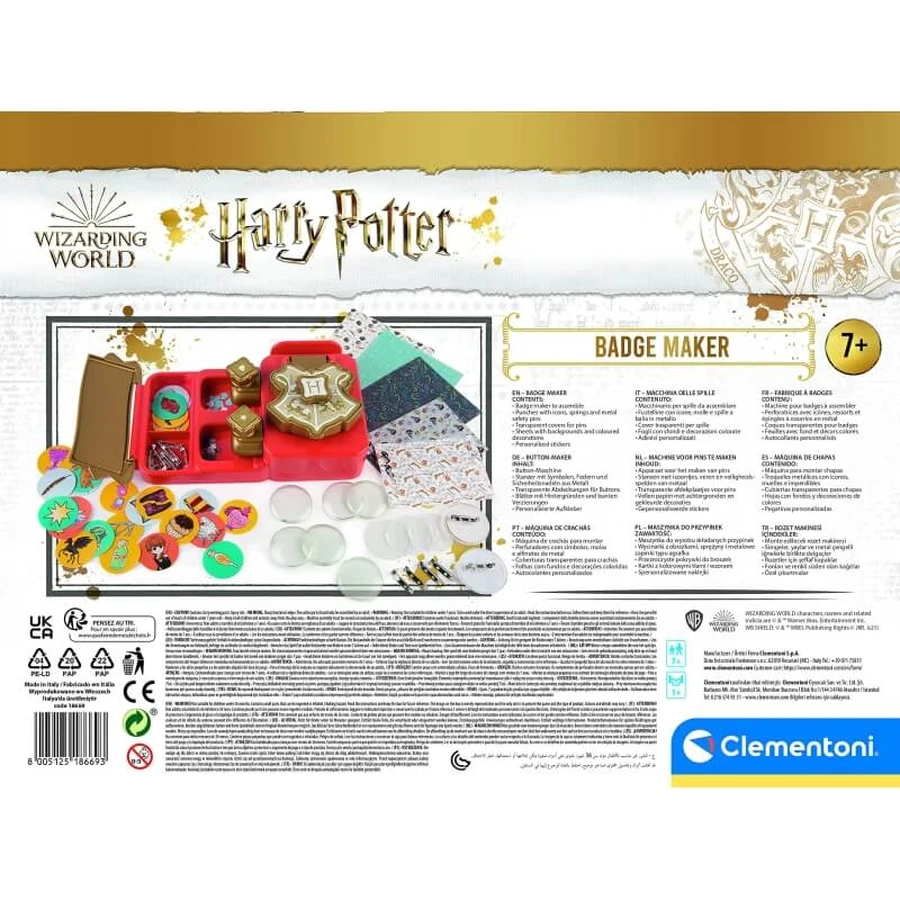 Clementoni Harry Potter: Die Anstecknadel-Maschine