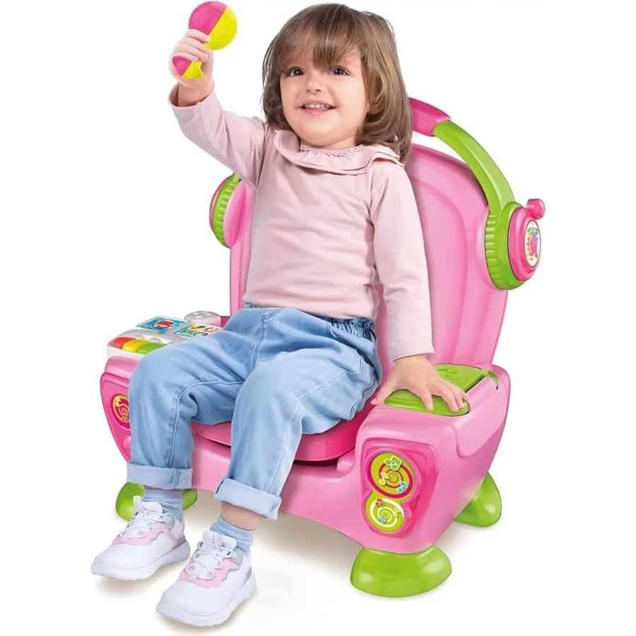 Sillón «Clementoni Sing, Play, and Dance» - Rosa