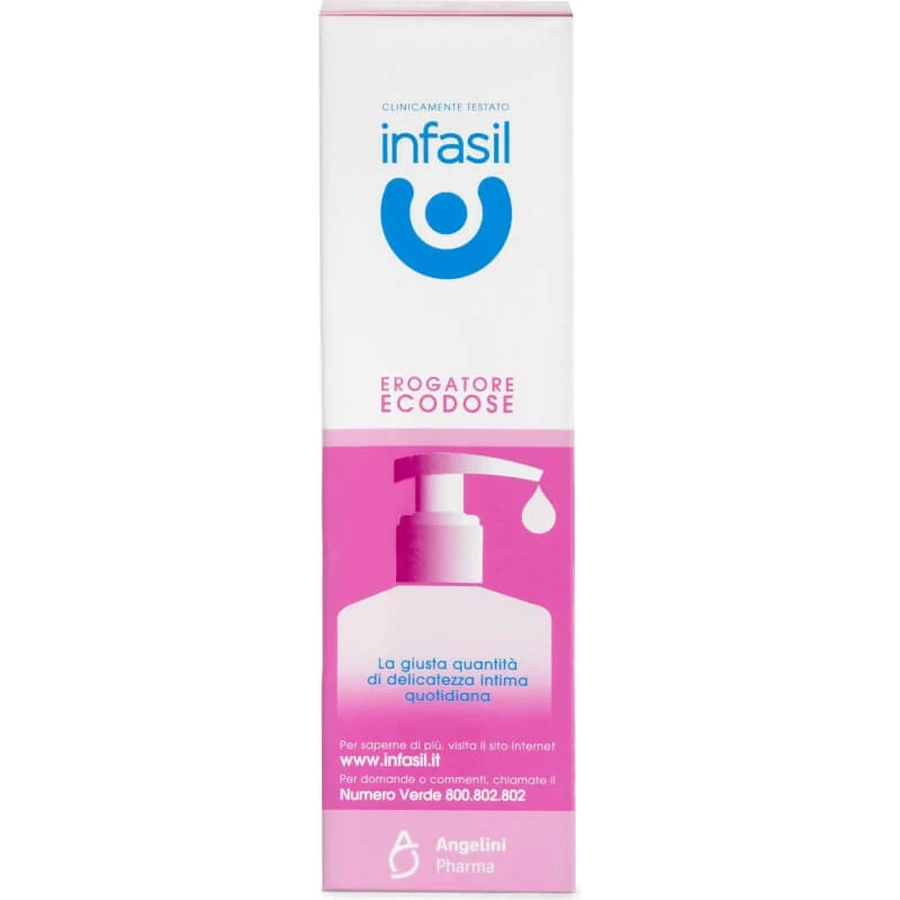Infasil Soothing pH 5,5 - Gel limpiador íntimo hidratante, 200 ml