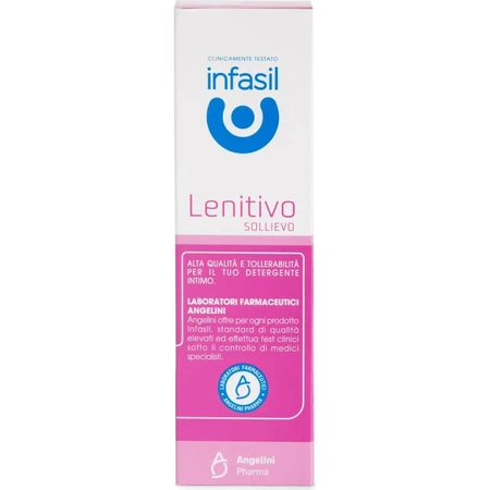 Infasil Soothing pH 5,5 - Gel limpiador íntimo hidratante, 200 ml