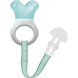 Anillo de dentición refrigerado Mam Mini con clip - Azul claro
