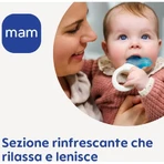 Pierścień do ząbkowania Mam Mini z klipsem i funkcją chłodzenia – jasnoniebieski: ceny i cechy