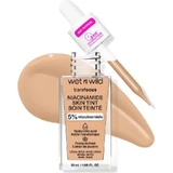 Wet n Wild Bare Focus - Base de maquillaje con niacinamida - Beige crema