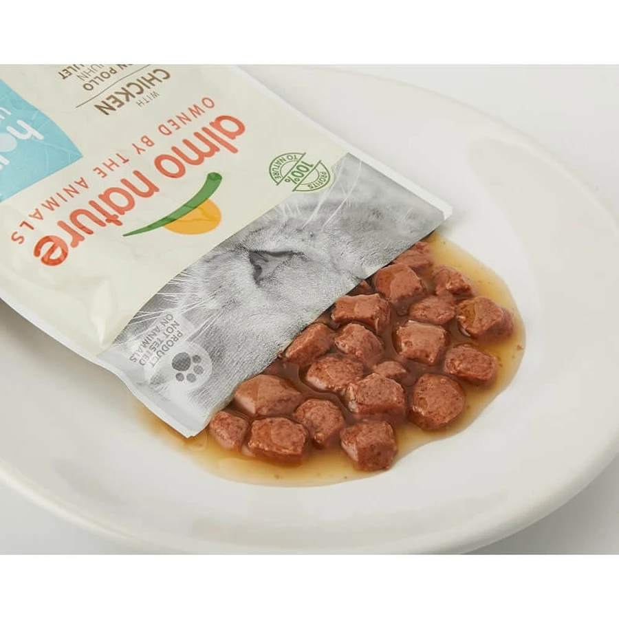 Almo Nature Urinary Help Poisson et Poulet - Aliment humide complet pour chats adultes souffrant de troubles urinaires, 6 x 70 g