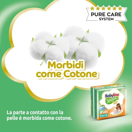 Babylino Sensitive - 26 couches pour nouveau-nés (2 à 5 kg)