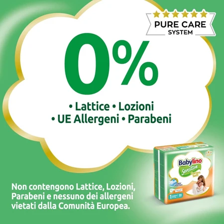 Babylino Sensitive - 26 couches pour nouveau-nés (2 à 5 kg)