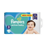 Pampers Active Baby 3 Midi pañales 6-10 kg 152 piezas