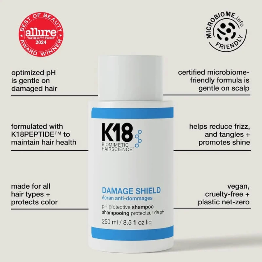 K18 Damage Shield Protective Shampoo - Protective Shampoo 250 ml