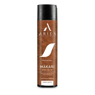 Aries biopetcosmetic Makari mască de culoare – revitalizantă pentru câini și pisici cu blană roșie, 250 ml