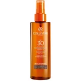 Protector solar Collistar SPF 30: Aceite hidratante seco para un bronceado intenso, alta protección, 200 ml