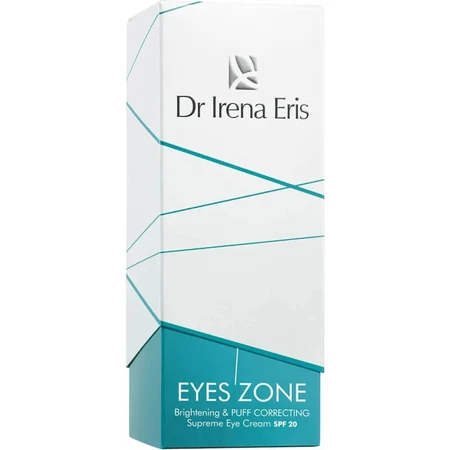 Dr. Irena Eris Eyes Zone - Crème suprême pour les yeux éclaircissante et anti-poches SPF 20 - Crème pour les yeux 15 ml