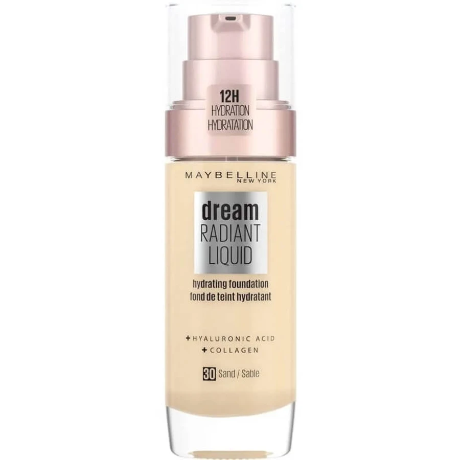 Maybelline Dream Radiant Liquid - Vloeibare foundation - Nr. 30 Sand