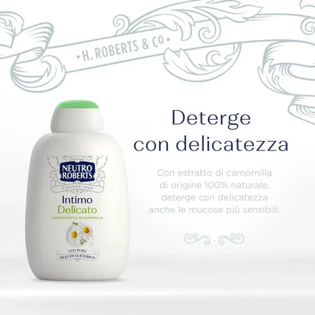 Neutro Roberts Delicato – gel de igienă intimă cu extract de mușețel, 200 ml