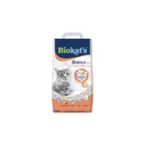 Biokat's Bianco Fresh - Litière agglomérante pour chat composée à 99 % d'argile blanche naturelle, parfumée à la vanille et à la mandarine, sans poussière, 10 kg