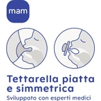 Mam Original night - 2 suzete din silicon 6m+ neutre - modele asortate
