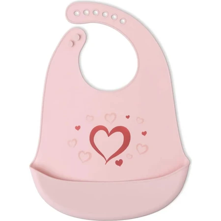 Kiokids Bavețică din silicon - roz