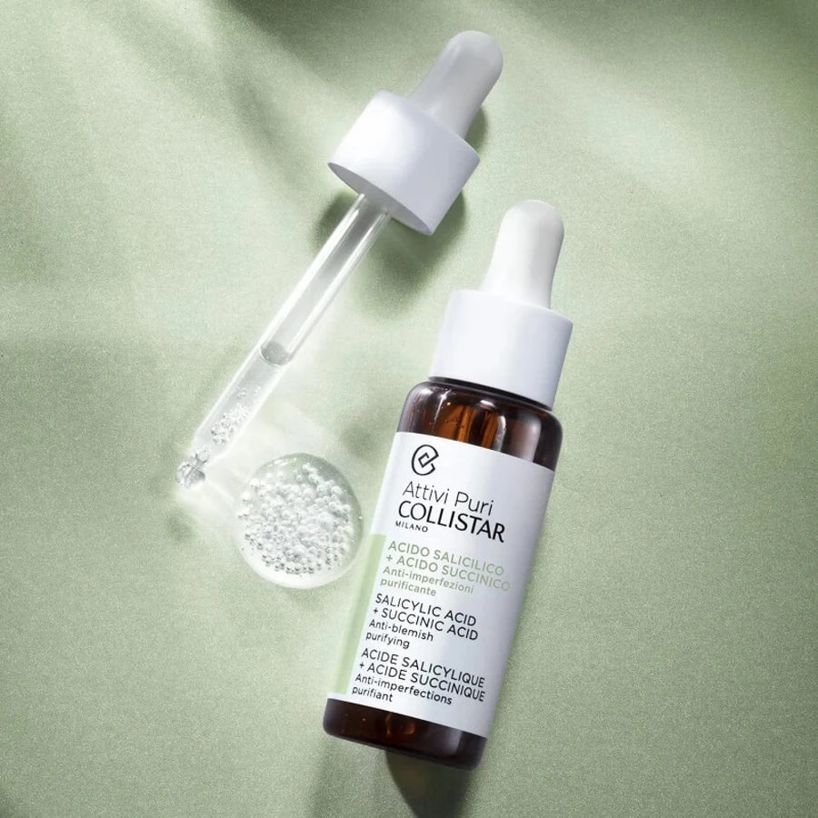 Collistar attivi puri - trattamento anti-imperfezioni con acido salicilico+succinico 30 ml
