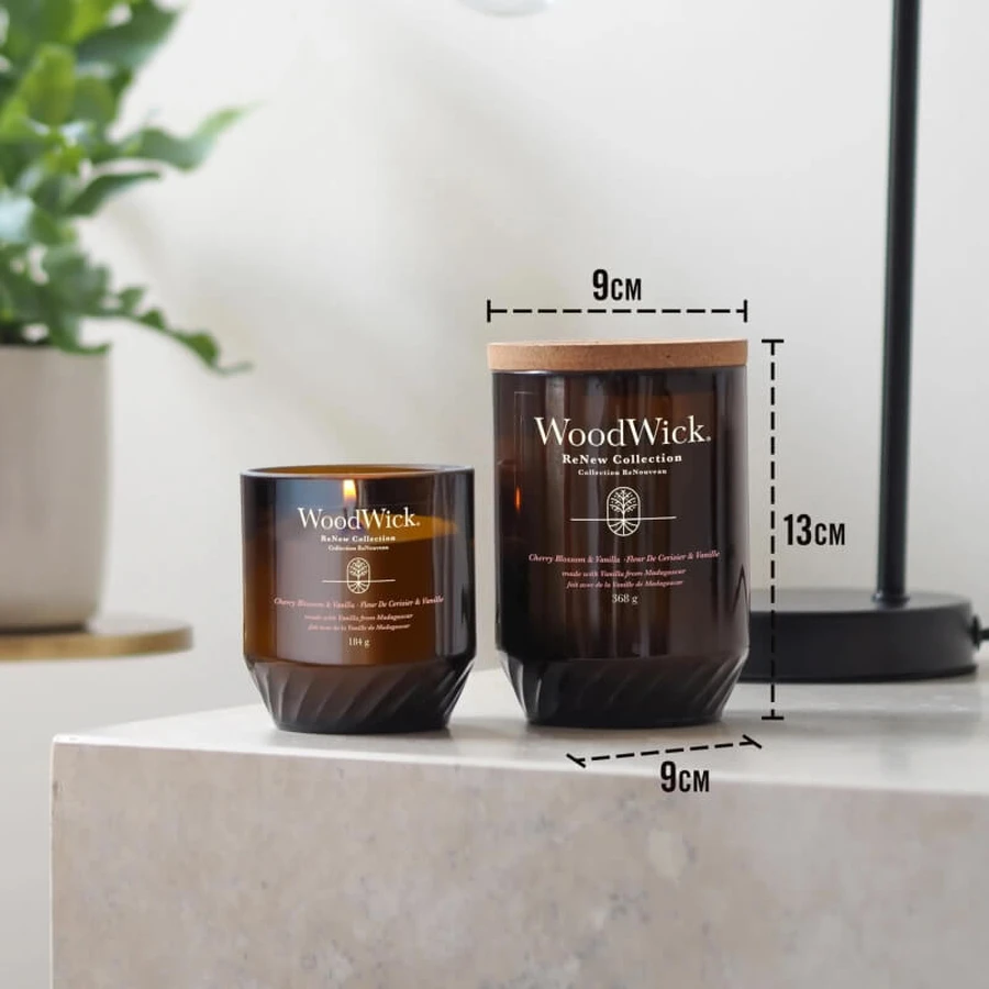 Woodwick Incense &amp; Myrrh – duża świeca zapachowa, 368 g: ceny i cechy