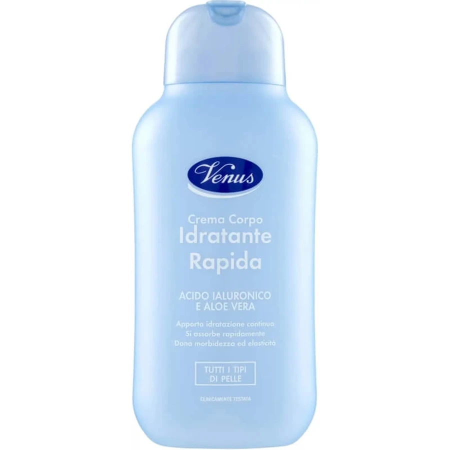 Venus – cremă hidratantă rapidă pentru corp, potrivită pentru toate tipurile de piele, 250 ml