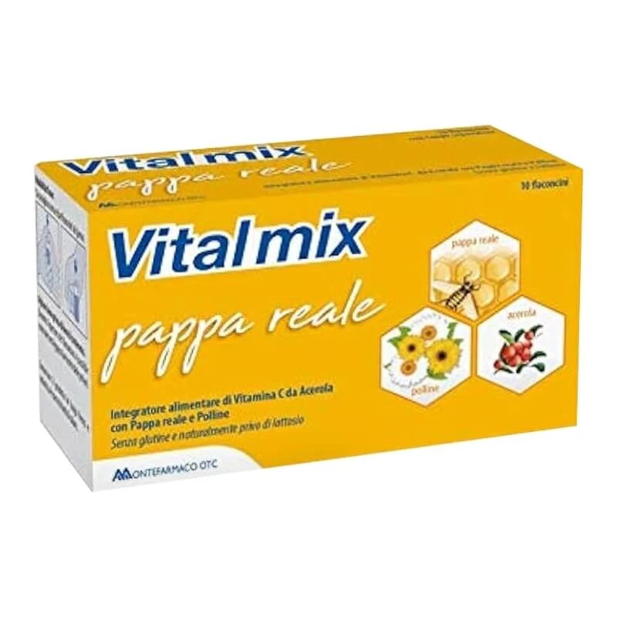 Vitalmix Koninginnemelk, 10 ampullen van elk 10 ml – versterkend en herstellend voedingssupplement