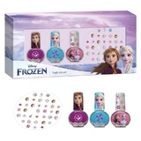 Set de regalo de decoración de uñas Disney: set de 3 esmaltes de uñas + adornos variados para uñas