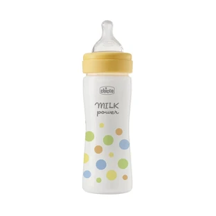 Chicco Perfect Easy - Anti-koliekfles met Soft Sense-siliconen speen, vanaf 2 maanden, gemiddelde doorstroming, 250 ml