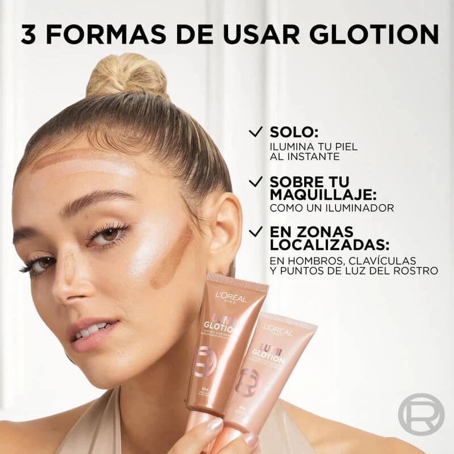 L'Oréal Paris Lumi Glotion – płynny rozświetlacz – nr 902 Light Glow: ceny i cechy