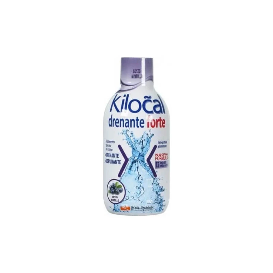 Kilocal Strong Drainage 500 ml, bosbessensmaak – voedingssupplement voor de afvoer van lichaamsvocht