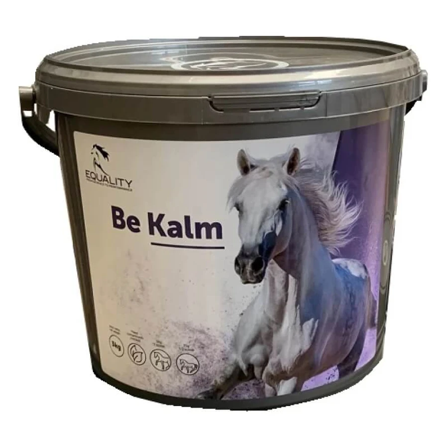 Equality Be kalm Pellets – Ergänzungsfuttermittel für Pferde, Fohlen und Ponys, 3 kg