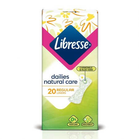 Absorbente Natural Care, 20 piezas, Libresse