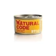 Natural Code St03 ton și alge – hrană complementară pentru pisici sterilizate, 85 g