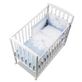 Italbaby Q.lletto baby re - lettino-culla in legno - azzurro
