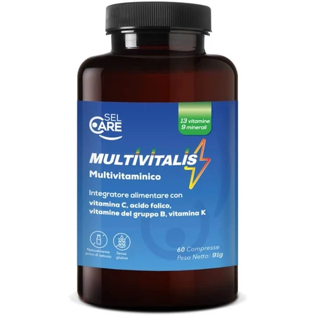 Multivitalis 60 comprimate – supliment alimentar cu vitamine și minerale