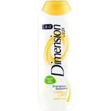 Dimension By lux 2 în 1 șampon și balsam pentru păr drept 250 ml